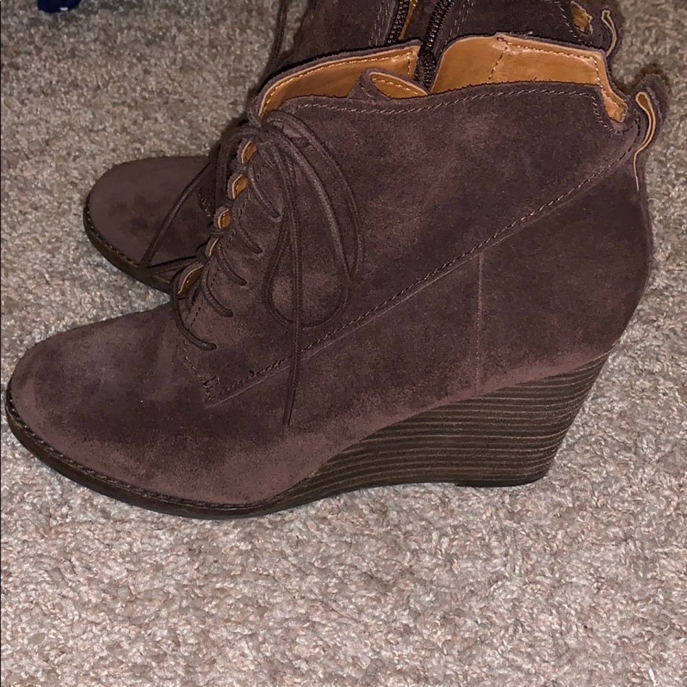 Lucky brand booties